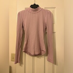Long sleeve backless Free People top